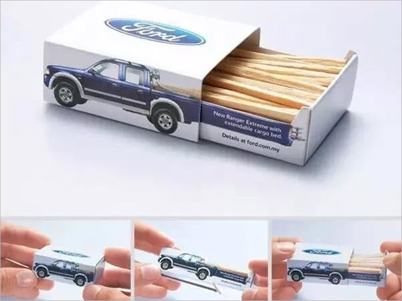 日本火柴紙盒包裝設(shè)計(jì)——火柴盒與汽車造型的完美結(jié)合！