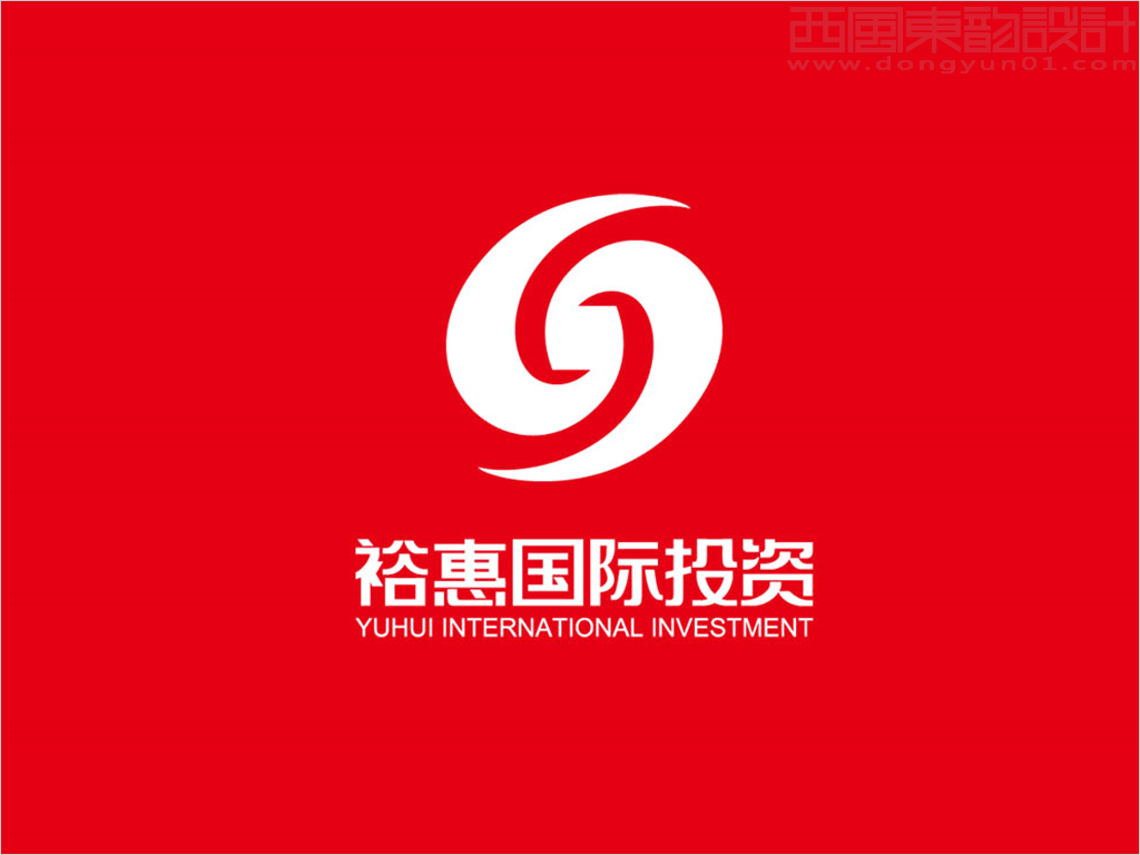 北京?；輫H投資有限公司標(biāo)志設(shè)計(jì)反白圖