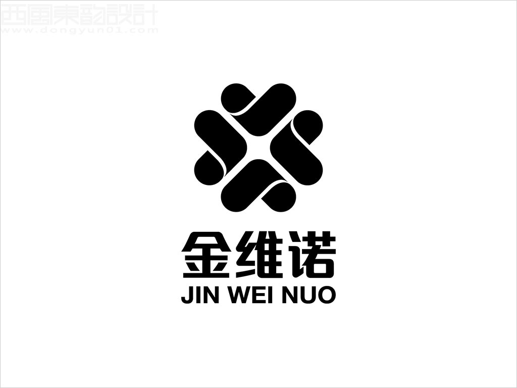 益生維諾保健食品有限公司金維諾品牌標(biāo)志設(shè)計墨稿