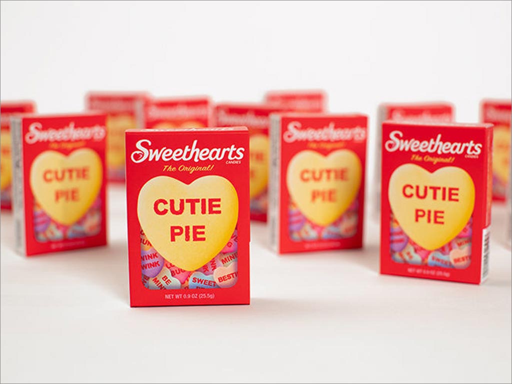 Sweethearts情人節(jié)糖果包裝設計