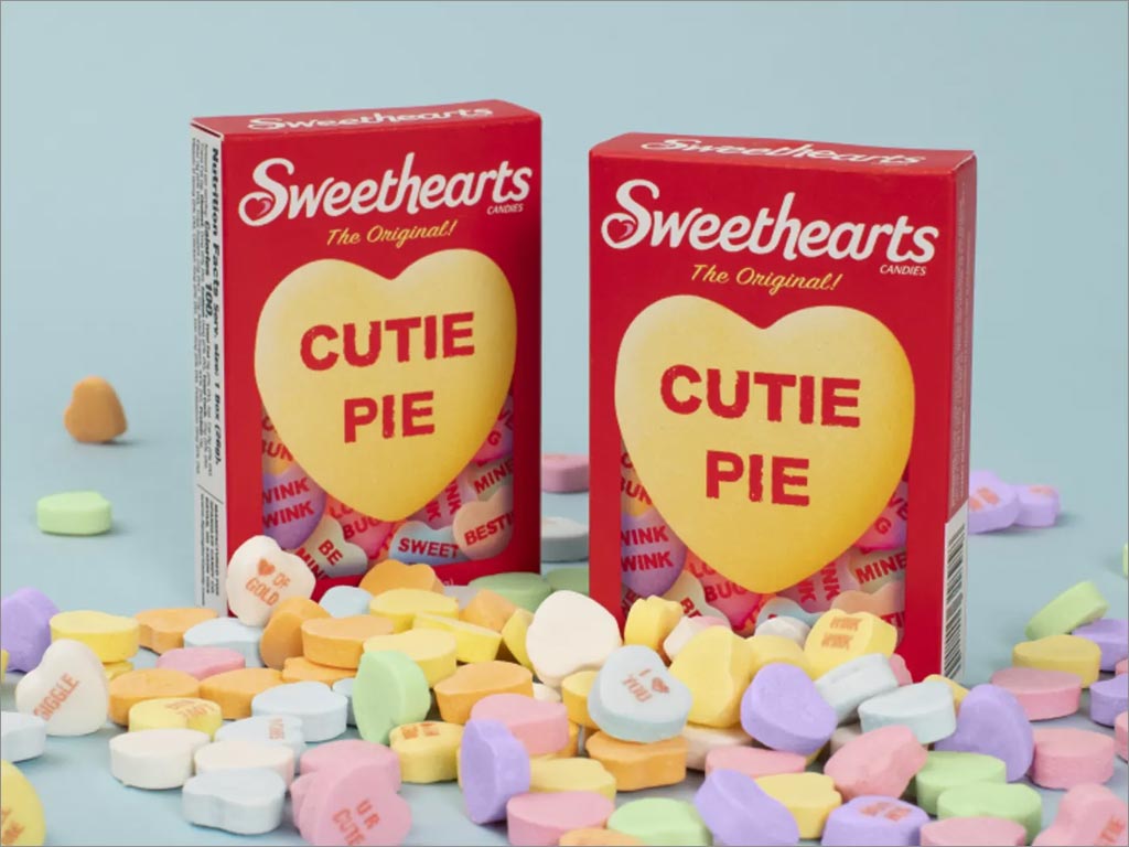 Sweethearts情人節(jié)糖果包裝盒設計