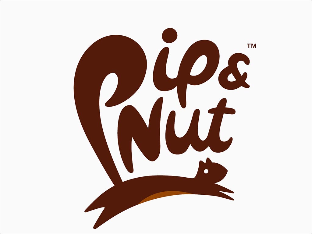 英國Pip＆Nut堅(jiān)果醬烹飪調(diào)料logo設(shè)計
