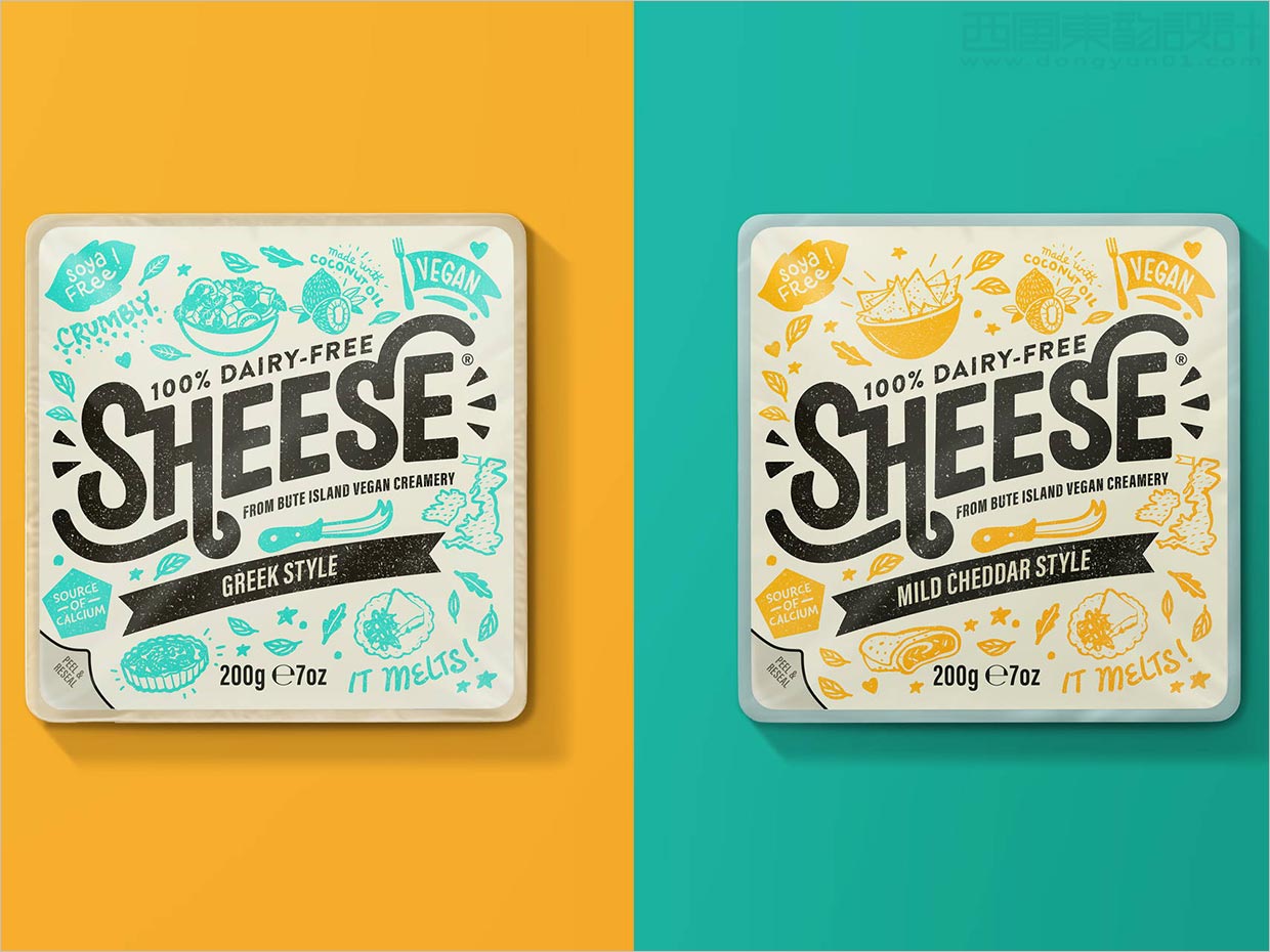 Sheese！純素奶酪包裝設(shè)計不一定要那么好！