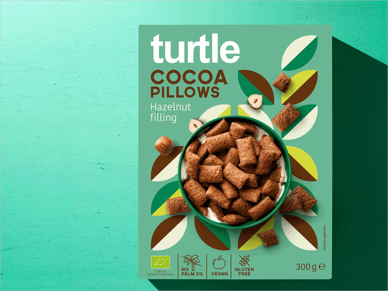 比利時Turtle谷物早餐食品包裝設(shè)計(jì)