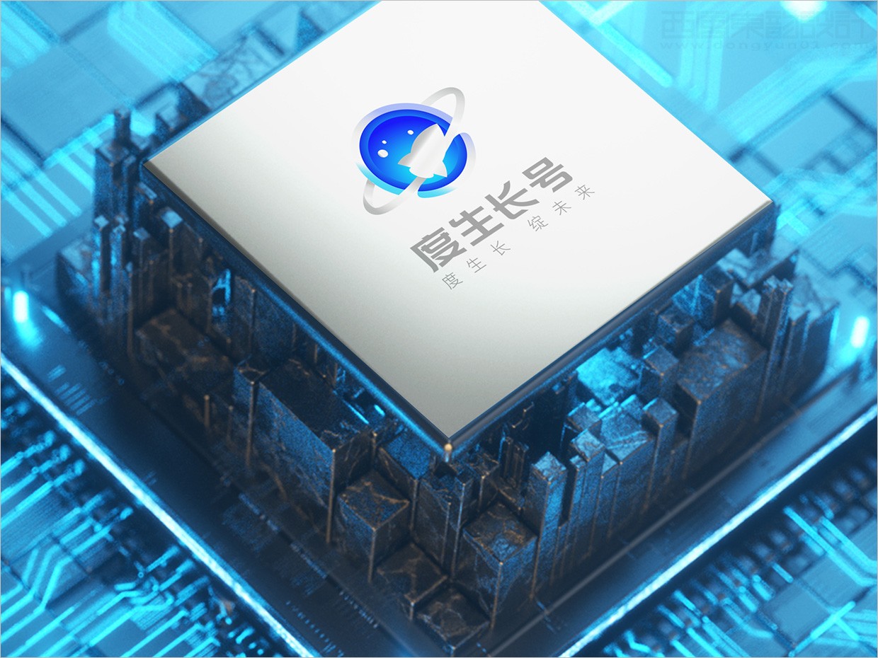 百度大學(xué)度生長號(hào)品牌logo設(shè)計(jì)應(yīng)用
