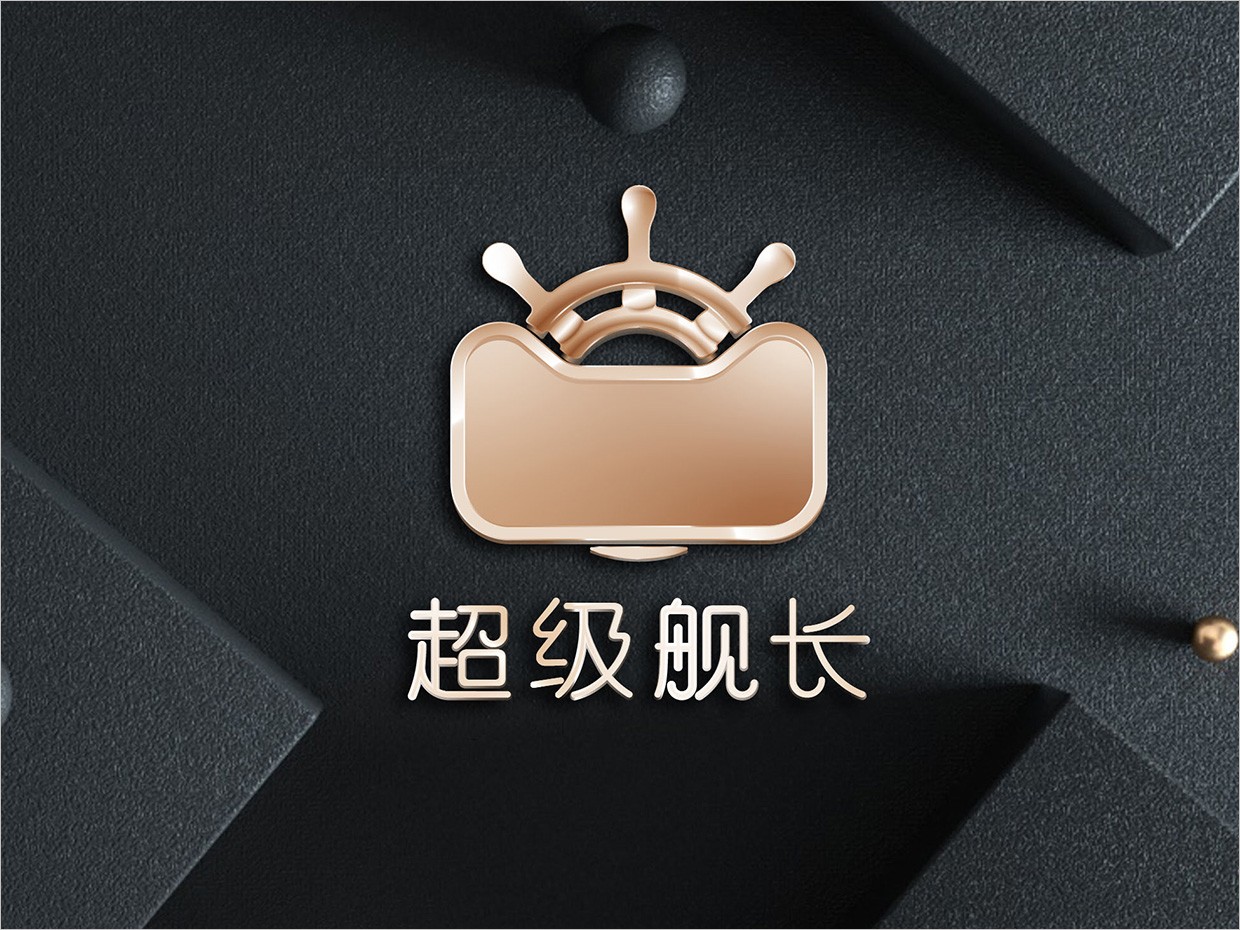天貓超級品類日天貓超級艦長品牌logo設(shè)計(jì)
